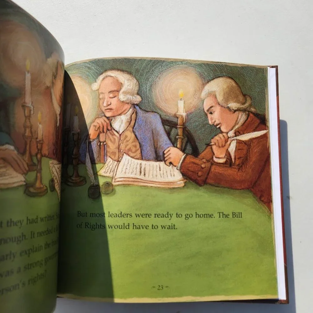 Writing the U.S. Constitution Our American Story Hardcover Book 9781404855403 Lo
